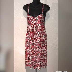 Nieves Lavi Printed Silk Dress A6